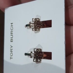 Tory Burch Gold Tone Earrings